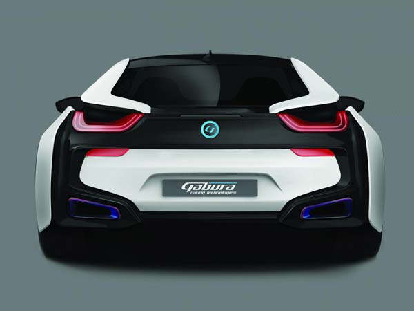 gabura racing technologies bmw i8 rear design