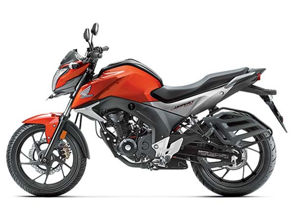 honda cb hornet 160r side profile