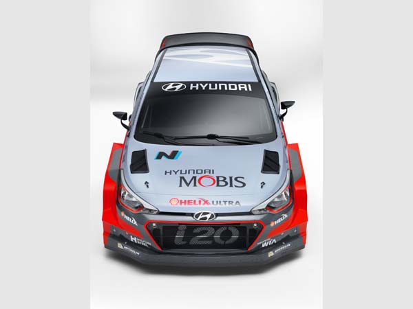 hyundai i20 wrc front view hyundai i20 wrc front view