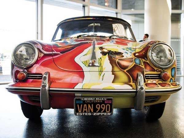 janis joplin porsche 356c front design