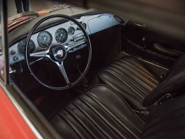 janis joplin porsche 356c interior