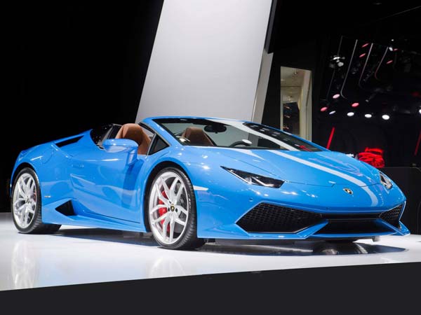 lamborghini huracan spyder india launch front profile