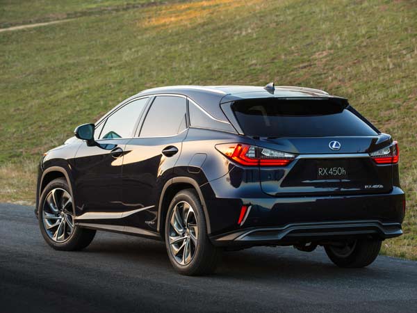 lexus india rx 450h rear profile