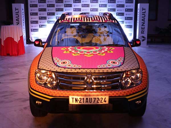 manish arora renault duster front profile