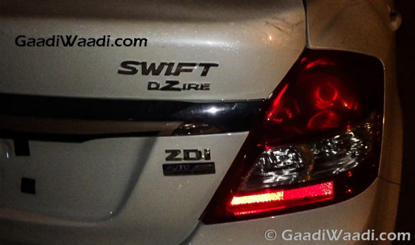 maruti swift dzire amt badge