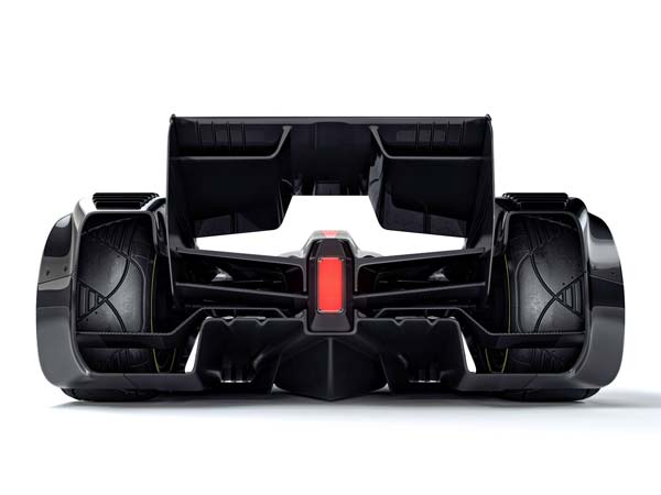 mclaren mp4-x formula one rear profile
