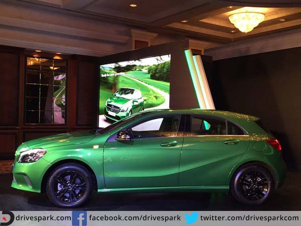 mercedes benz a class facelift launched side profile