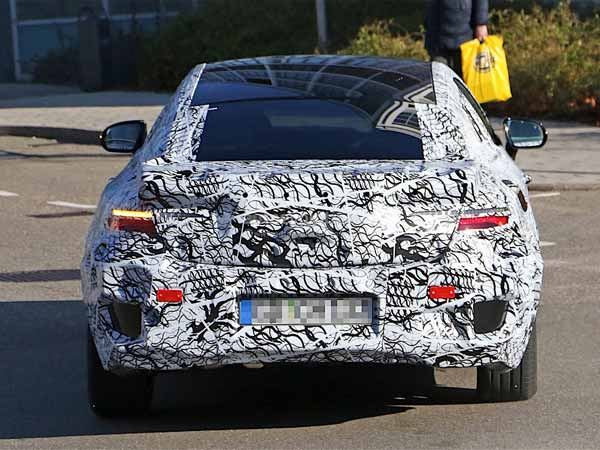 mercedes e class coupe rear design