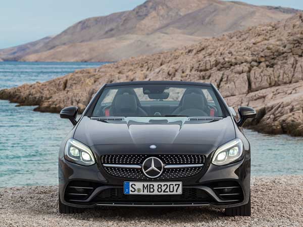 mercedes slc front profile