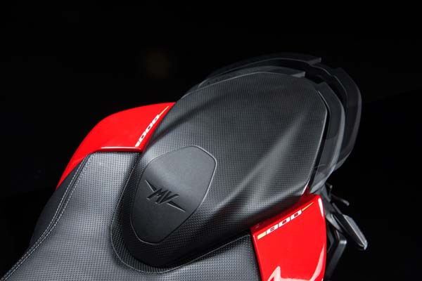 mv agusta brutale 800 india seat