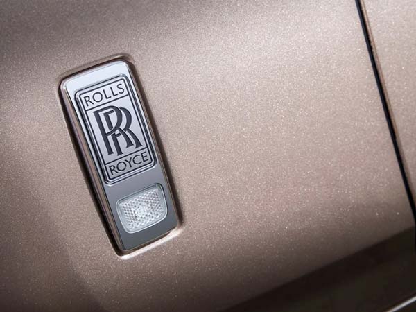 rolls royce sunrise phantom badge