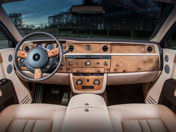 rolls royce sunrise phantom interior