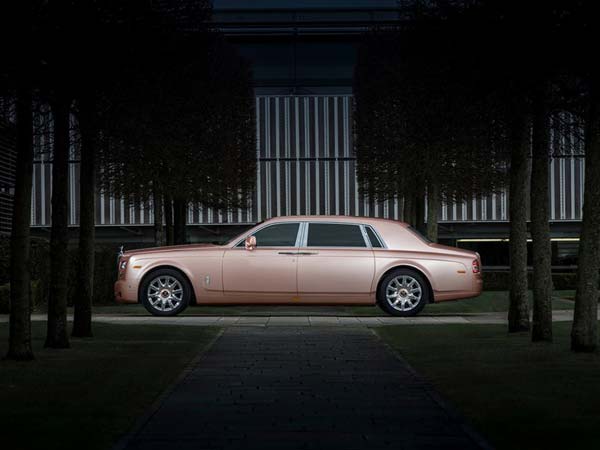 rolls royce sunrise phantom side profile