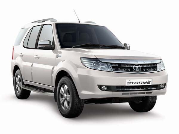 tata varicor 400 safari storme pearl white