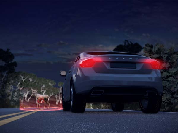 volvo s90 large animal detection safety system