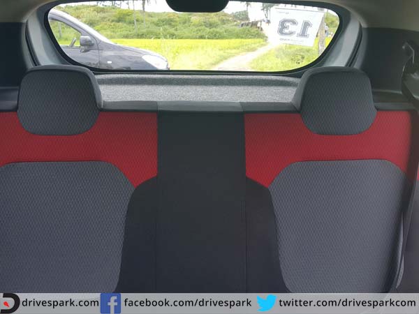 renault kwid rear seat
