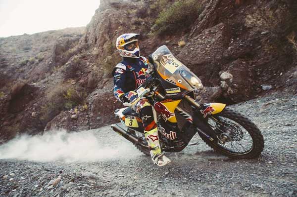 dakar rally stage 9 update motorcycles
