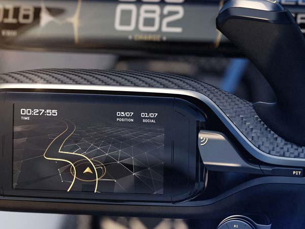 faraday future ffzero1 concept steering wheel mount