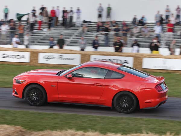 ford mustang gt india side profile