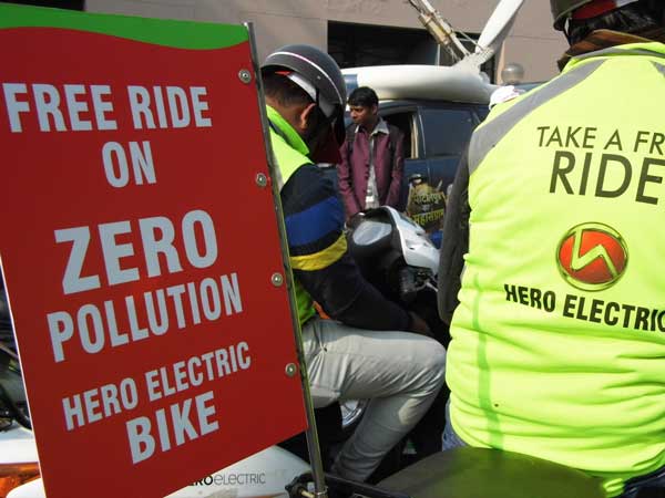 hero electric free ride zero pollution