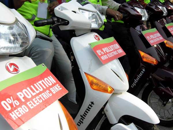 hero electric pollution free ride