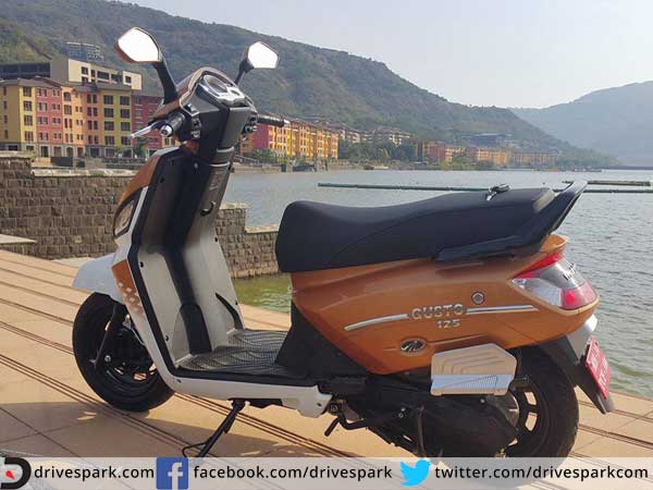 mahindra gusto side profile