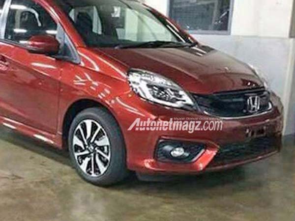 New Honda Brio RS Spied