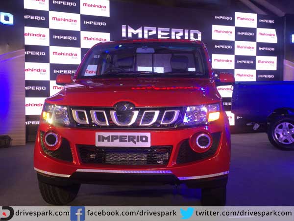 mahindra imperio front