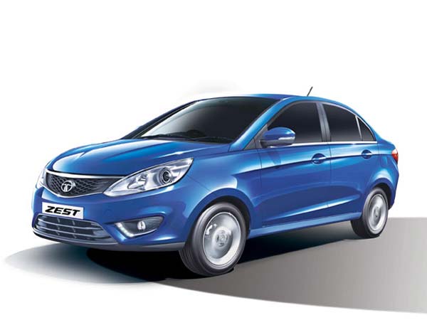 tata zest amt front