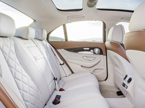 2017 mercedes e class rear seats