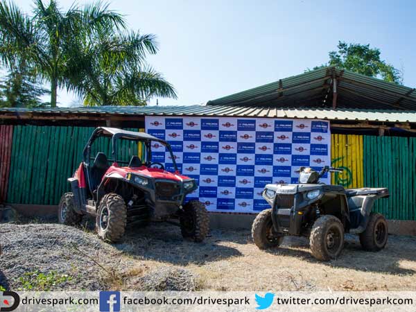 polaris rzr and sportsman