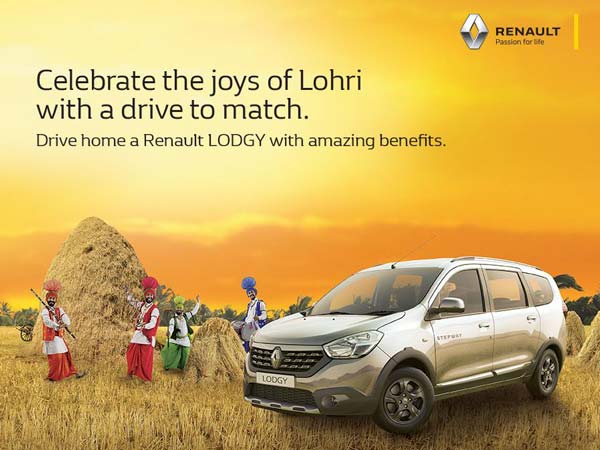 renault lodgy lohri offer