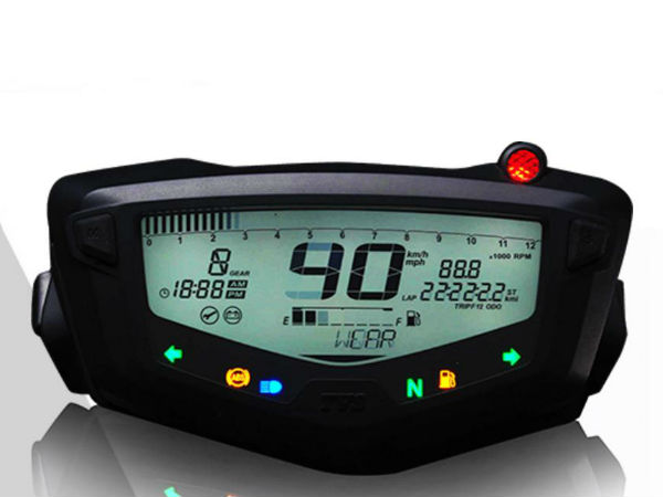 tvs apache meter console