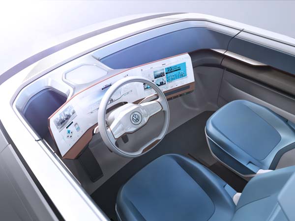 volkswagen budde concept interior design