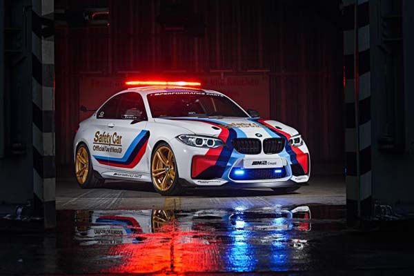 BMW M2 safety car for motogp