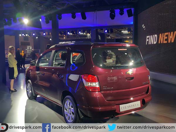 chevrolet spin side design