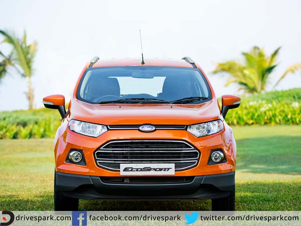 ford ecosport front profile