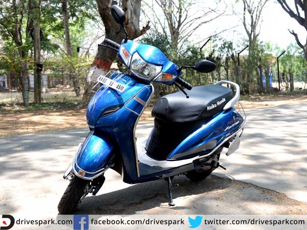 honda activa front