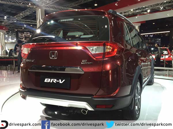 hondra brv rear profile