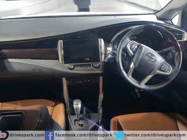 toyota innova crysta interior