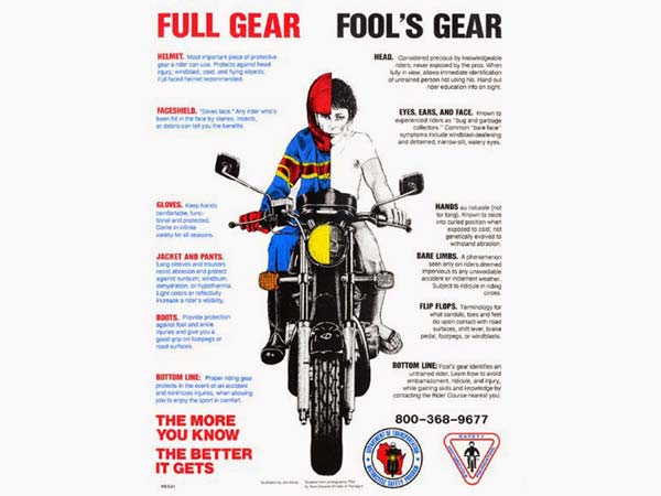 5. Do Not Ride With Shorts/Exposed Skin