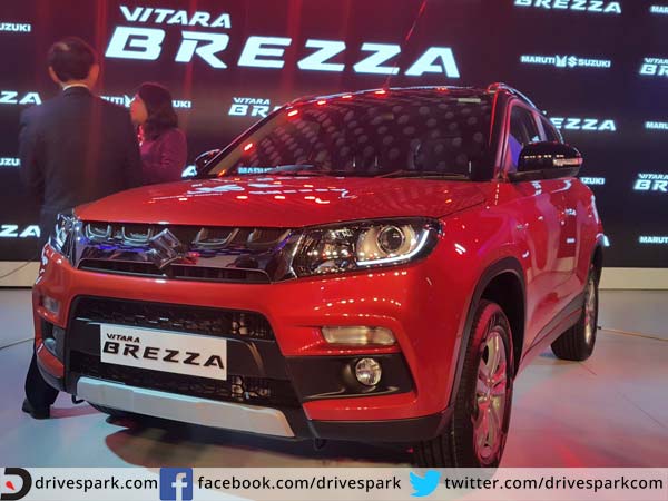 maruti suzuki vitara brezza exterior