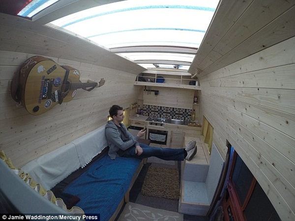 Former Soldier Transforms Old Van Into His New House; But Why? 