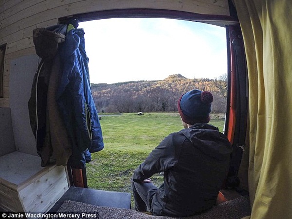 Former Soldier Transforms Old Van Into His New House; But Why? 