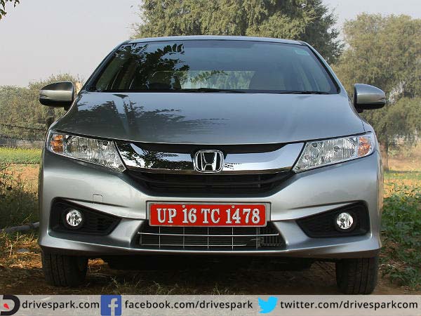 honda city front profile