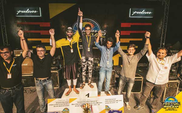 pulsar festival of speed winner