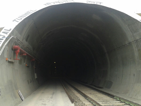 Longest Tunnel In India Longest Tunnel In India