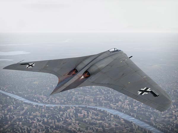 The Father Of Stealth - Horten Ho 229 Bomber