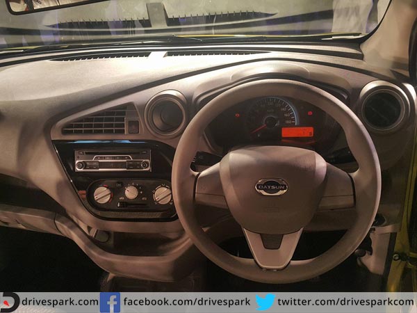 Datsun RediGO Interior Images