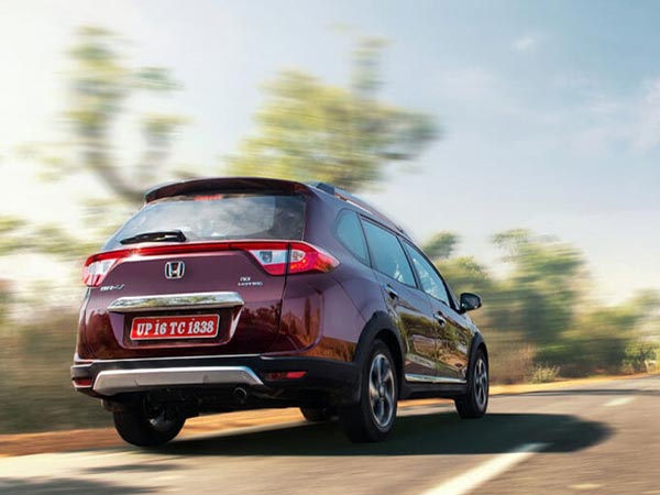 honda br-v rear profile